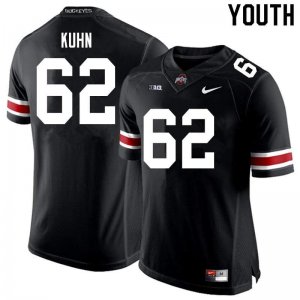 NCAA Ohio State Buckeyes Youth #62 Chris Kuhn Black Nike Football College Jersey NDX8645CJ